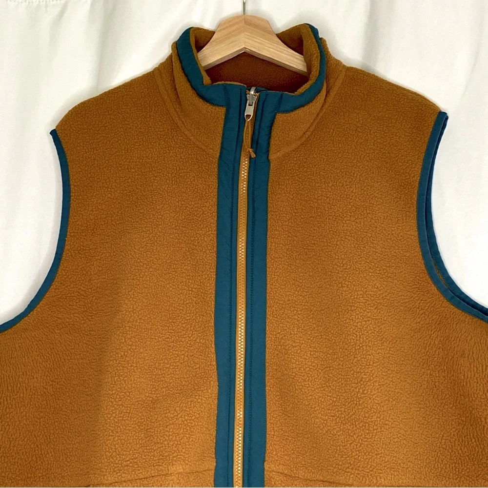 The North Face Vest Mens Sz XL Carbondale Fleece Rugged Outdoor Gorpcore Zip Up